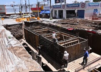 Supervisa Alcaldesa de Tecámac Obra para la Captación de Agua Pluvial