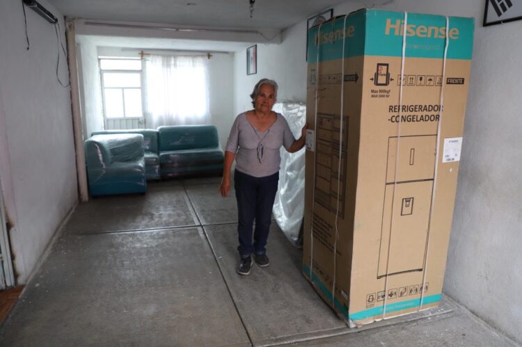 Entrega Gobierno de Tecámac Apoyos a Familias Afectadas por las Lluvias