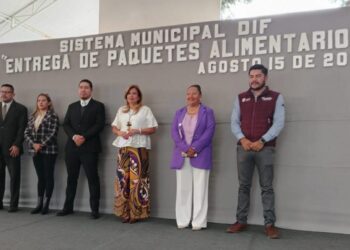 PATRICIA ARÉVALO REALIZÓ ENTREGA DE 800 DESPENSAS A MUJERES ATIZAPENSES