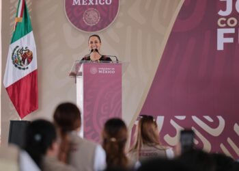 Sheinbaum promete expansión ferroviaria hacia el norte y asegura apoyo continuo a Nuevo León