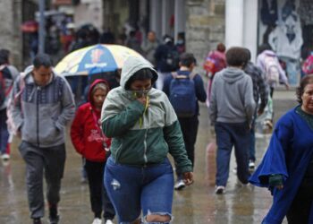 Se esperan lluvias en gran parte de México