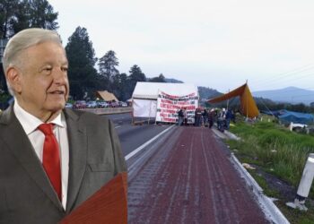 AMLO promete pago “justo” a ejidatarios que bloquean autopista México-Puebla
