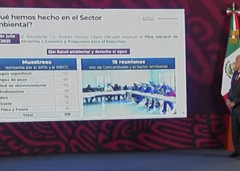 AMLO promete dar seguimiento a contaminación de río Sonora: “No habrá carpetazo”