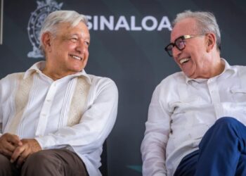 Celebra AMLO “valor civil” de Rubén Rocha ante dicho de “El Mayo” Zambada