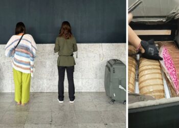 Detienen a dos mujeres de origen rumano con droga en el AICM