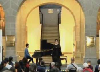 Recital de tango en Antigua Casona de Xicoténcatl, con María Luisa Tamez y Erik Cortés