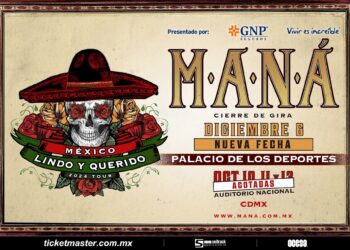 Maná anuncia tres fechas más de su México Lindo y Querido Tour en México