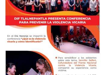 DIF DE TLALNEPANTLA BRINDA CONFERENCIA PARA PREVENCIÓN DE VIOLENCIA VICARIA