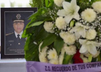 Despiden en ceremonia luctuosa al Jefe del sector Topilejo de la SSC