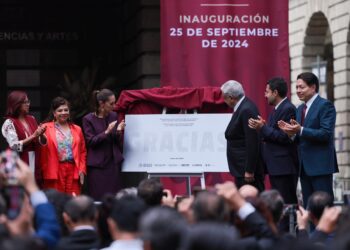 Claudia Sheinbaum destaca el papel del pueblo en la Cuarta Transformación durante inauguración del Museo Vivo del Muralismo