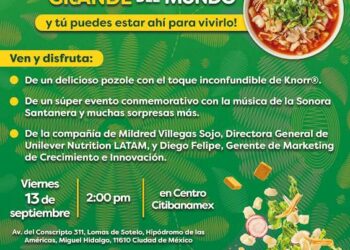 ¡Knorr se lanza a preparar el pozole más grande del mundo!