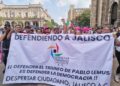 Participan miles de personas en ‘Marcha por la Defensa de Jalisco’