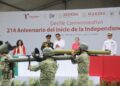 Presidió Américo Villarreal desfile cívico-militar por el 214 aniversario del inicio de la independencia