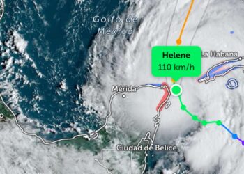 Tormenta tropical ‘Helene’ provoca retrasos y cancelaciones en aeropuerto de Cancún