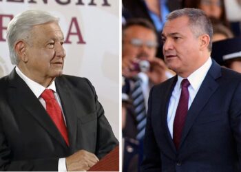 “Que lo demuestre”: AMLO reta a García Luna a revelar vínculos con el narco