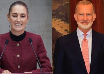 Sheinbaum justifica exclusión del rey Felipe VI: no respondió a AMLO