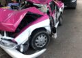 Taxista se salva de milagro tras ser impactado por tráiler en Iztapalapa