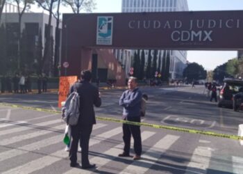 Bloqueo en Avenida Niños Héroes por protestas del Poder Judicial
