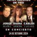 DIANA VANONI, CARLOS CUEVAS y JORGE “COQUE” MUÑIZ llegan a Toluca este 24 de noviembre