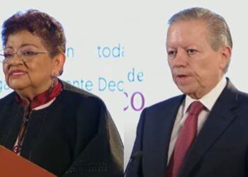 Godoy y Zaldívar defienden la validez de la reforma al Poder Judicial