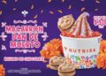 Llegó la temporada de pan de muerto en forma de macarrón a Nutrisa