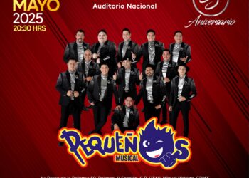 LA BANDA PEQUEÑOS MUSICAL llega por primera vez al Auditorio Nacional en mayo de 2025