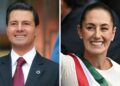 Peña Nieto reaparece para desearle éxito a Sheinbaum