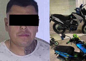 Cae sujeto en San Juan Xalpa y aseguran motocicletas robadas, Iztapalapa