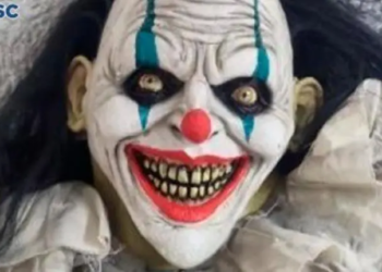 Quería asaltar y roba con máscara de payaso en la Merced Balbuena, pero lo detienen