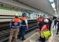 Se suicida hombre al paso del convoy en el Metro Atlalilco