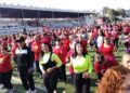  INTEGRAN A LA POBLACIÓN DE ATIZAPÁN CON MEGA CLASE DE ZUMBA