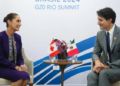 Trudeau plantea a Sheinbaum inquietudes sobre inversiones chinas en México
