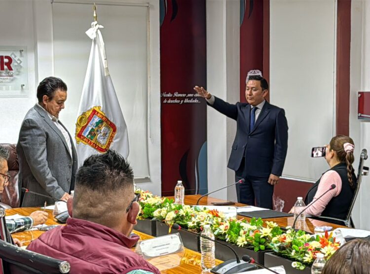 Nombra nuevo tesorero el Cabildo de Nicolás Romero