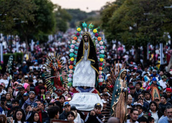 Más de 11 millones de peregrinos han visitado la Basílica de Guadalupe hasta las 6 am de hoy