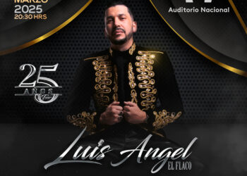 LUIS ÁNGEL «EL FLACO» conquistará el auditorio nacional con todos sus éxitos