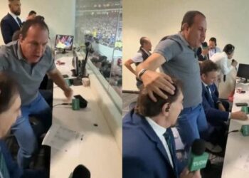 Cuauhtémoc Blanco desata polémica con eufórico festejo en transmisión