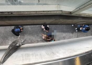 Separan a servidores públicos por caida de niña en Cetram Periférico Oriente