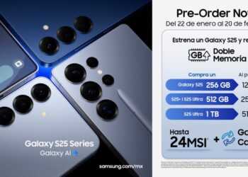 Comienza en México la preventa de la nueva serie Galaxy S25