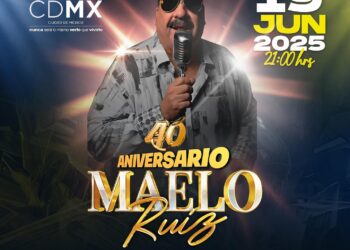 MAELO RUIZ celebrará sus 4 décadas de trayectoria en la ARENA CDMX