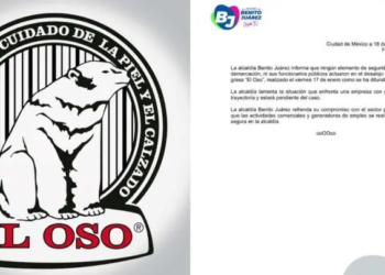 Alcaldía Benito Juárez se deslinda de desalojo de fábrica “El Oso”