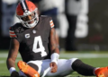 Deshaun Watson, de Cleveland Browns, se rompe por segunda vez un tendón de Aquiles
