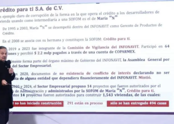 Infonavit avala desarrollos, pero nuca se terminaron, expone su director