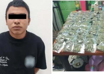 Detienen a extorsionador durante cateo en la colonia Guerrero