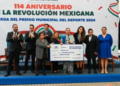 RECONOCE NAUCALPAN A OCHO DESTACADOS ATLETAS CON PREMIO MUNICIPAL DEL DEPORTE