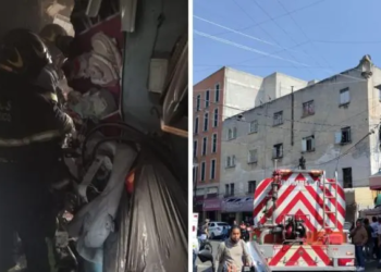 Incendio en departamento del Centro Histórico deja 10 evacuados