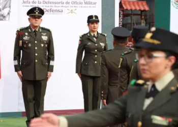 Mariana de la Cruz Sánchez, primera mujer al frente de la Defensoría de Oficio Militar de la Sedena