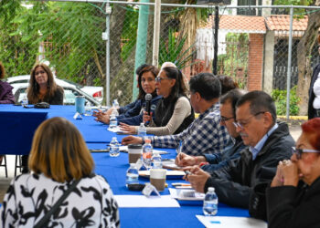 Rinde cuentas Angélica Moya en comunidad es de San Mateo
