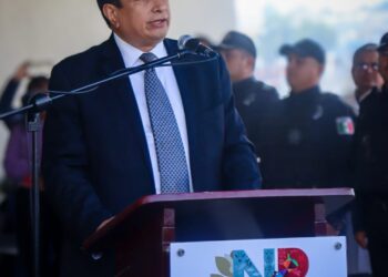 CON EMOTIVO HOMENAJE, DESPIDE GOBIERNO LOCAL A POLICÍA CAÍDO EN EL CUMPLIMIENTO DE SU DEBER