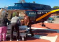 Cóndores trasladan a hombre infartado a hospital en Iztapalapa