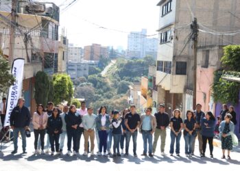 La repavimentación de calles en Huixquilucan permite mejor movilidad